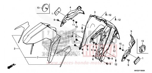 AILE AVANT CRF1100A4L de 2020
